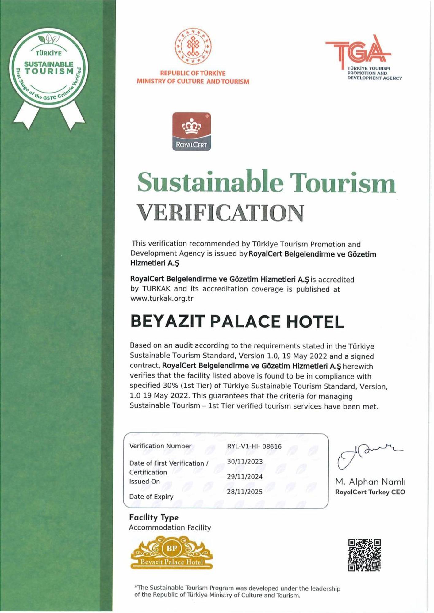 Beyazit Palace Hotel Истанбул Екстериор снимка